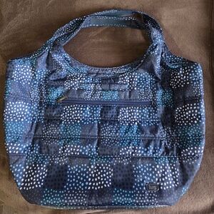 Lug Gondola - Confetti Blue Dot